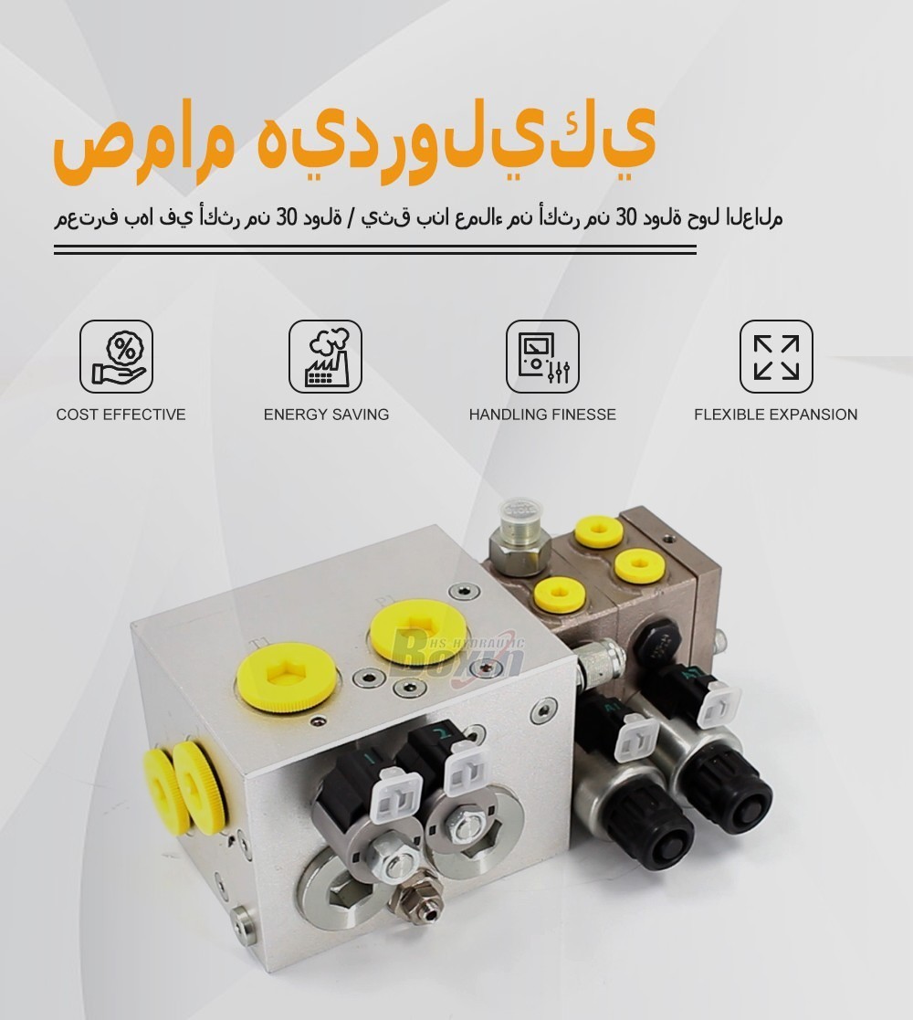 2 Spool Directional Control Valve QSF32 Series